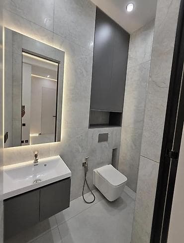 70: 2 комнаты, 80 м², Асанбай мкр Элитка, 12 этаж, Дизайнерский ремонт — 9