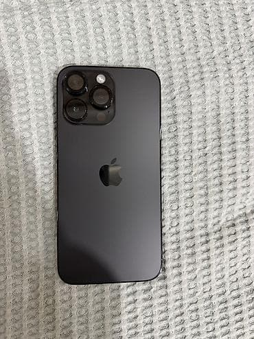 imac 2015: IPhone 14 Pro Max, Б/у, 128 ГБ, Черный, Чехол, Коробка — 2