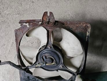 запчасти митсубиси каризма бу: Вентилятор Mitsubishi 1997 г., Б/у, Оригинал, Германия — 3