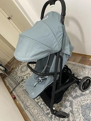 cybex easywalker: Коляска, Cybex, цвет - Голубой, Б/у, Самовывоз — 2