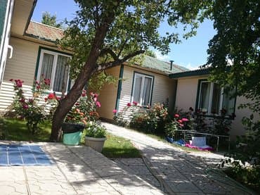 дачный дом бишкек: Коттедж, Дом отдыха «Берёзка» Чолпон-Ата, Детская площадка, Охраняемая территория, Сауна — 14