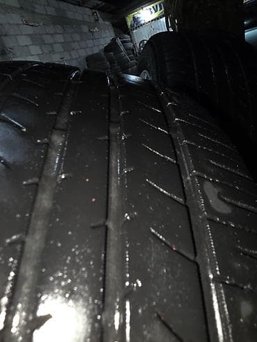 Колпаки: Колеса в сборе 215 / 55 / R 17, Лето, Б/у, Комплект, Легковые, Литые, отверстий - 4 — 6