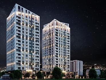 emark residens: 3 комнаты, 100 м², Элитка, 12 этаж, Готовая ПСО (под самоотделку) — 3