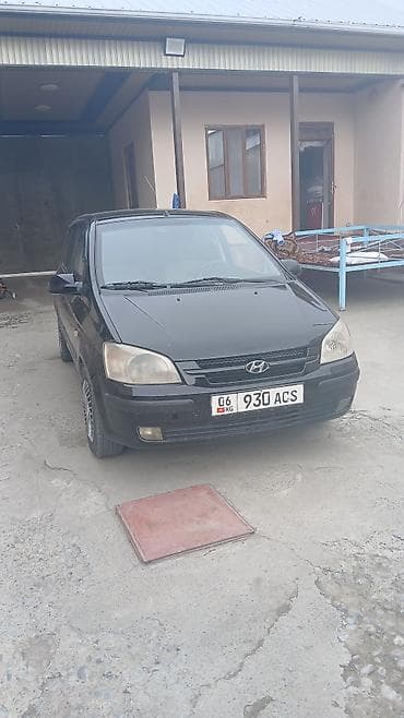 Hyundai Getz: 2004 г., 1.4 л, Механика, Газ, Хэтчбэк at lalafo.kg Hyundai Getz: 2004 г., 1.4 л, Механика, Газ, Хэтчбэк