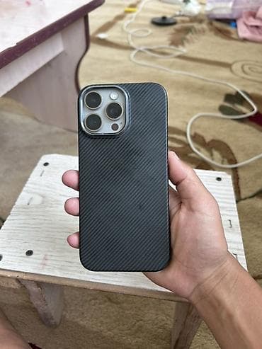 iphone 6: IPhone 16 Pro Max, Б/у, 256 ГБ, Natural Titanium, Защитное стекло, Чехол, Кабель, 91 % — 6