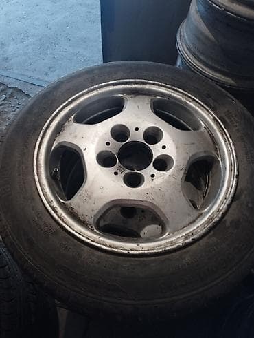 mekab: Литые Диски R 15 Mercedes-Benz, Комплект, отверстий - 5, Б/у — 1