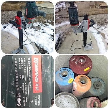 алмазный перфоратор: Алмазная дрель KAIBANG 2дня использовался двадцать отверстии есть — 4