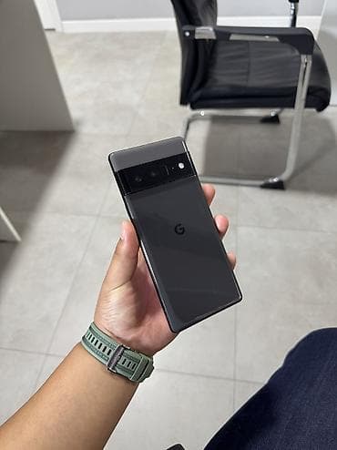 j7 pro: Google Pixel 6 Pro, Б/у, 128 ГБ, цвет - Черный, 1 SIM, eSIM — 1