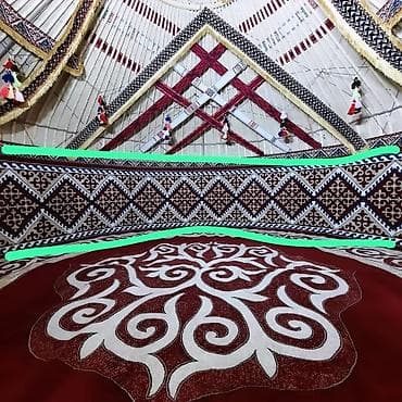 Ковролин: Ковер Новый, 100 * 100, Шелк, Турция, Безналичная/наличная оплата — 10