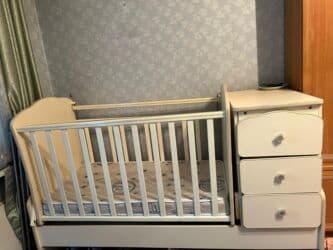 кровать трансформер: Детская кровать трансформер, Другой тип, цвет - Бежевый — 1