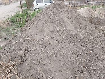 Смесь песок и гравий, Другое назначение, Насыпью