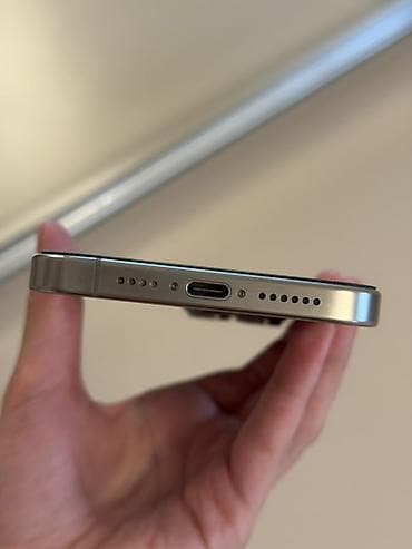 аифоны: IPhone 15 Pro Max, Б/у, 256 ГБ, Desert Titanium, Коробка, 87 % — 3