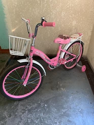 20: Детский велосипед, 2-колесный, 6 - 9 лет, Для девочки, Б/у — 2