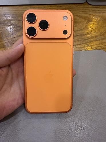 Техника и электроника: IPhone 17 Pro Max, Новый, 256 ГБ, Оранжевый, 100 % — 1