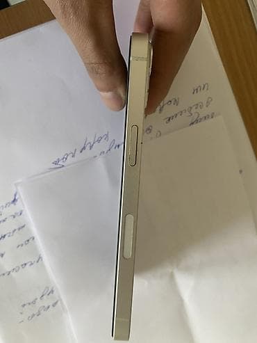 13 mini 128: IPhone 13, Б/у, 128 ГБ, Старлайт, Защитное стекло, Чехол, 82 % — 5