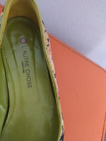 фирменная обувь из италии: Шикарные атласные,летние туфли, производство Италия, внутри всё чистая — 5