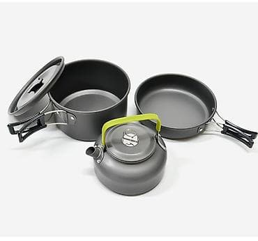 Набор посуды походный для туризма и путешествий на 1 - 2 персоны В — 2