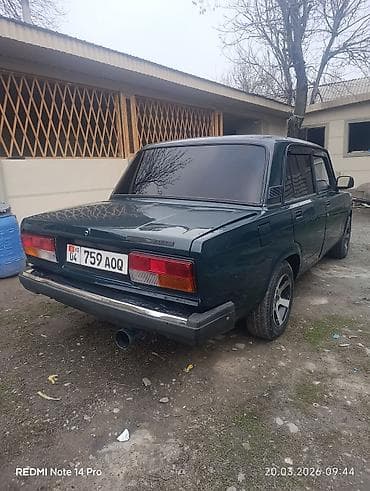 ВАЗ (ЛАДА): ВАЗ (ЛАДА) 2107: 2009 г., Кол менен иштөөчү, Бензин, Седан — 7