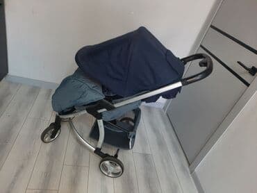 Игрушки: Коляска, цвет - Голубой — 10