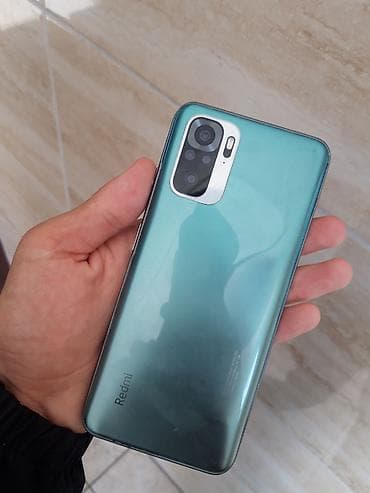 mini printer: Redmi, Redmi Note 10S, Б/у, 128 ГБ, цвет - Синий, 2 SIM — 6
