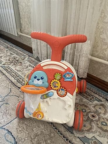 Развивающий толокар/ходунки для малышей - Универсальная игрушка