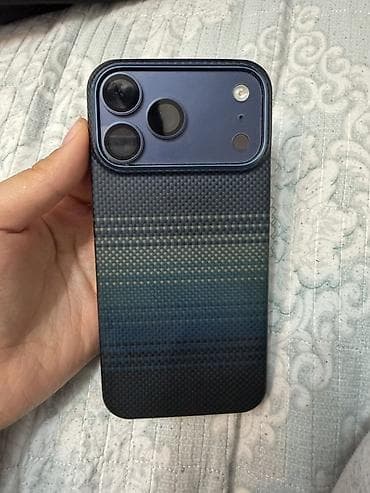 xs iphone: IPhone 17 Pro Max, Б/у, 1 ТБ, Синий, Защитное стекло, Чехол, Кабель, 100 % — 9