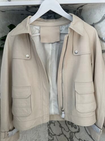 срочно продаю в связи с переездом: Натуральная Кожаная куртка . Отличного качества! 8000с размер М-L — 2