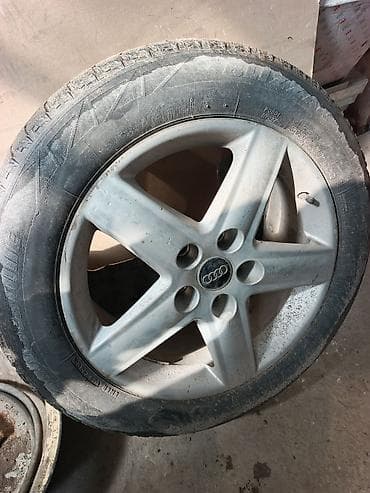 пружина на ауди: Литые Диски R 17 Audi, Комплект, отверстий - 5, Б/у — 6