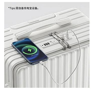 Чемоданы: Чемодан, Новый, Материал: Пластик, Большой (более 70 л) — 7