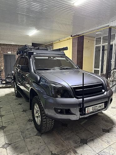 Транспорт: Toyota Land Cruiser Prado: 2003 г., 3 л, Механика, Дизель, Внедорожник — 10