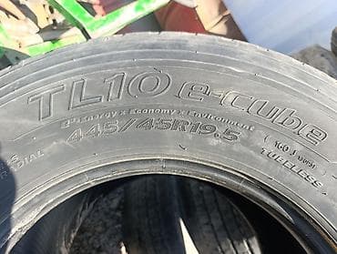 Шины и диски: Шины >385 / 45 / R 19.5, Б/у, 1 шт, Грузовики/Автобусы, Hankook — 1