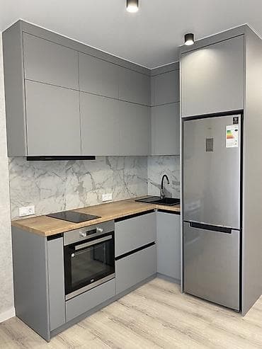 габаритные размеры кухонной мебели: Кухонный набор на заказ, По договорённости, Дизайн, проект — 10