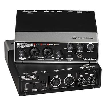 ав ресиверы: Аудиоинтерфейс Steinberg UR22 mkII лежит без дела не использовался - — 1