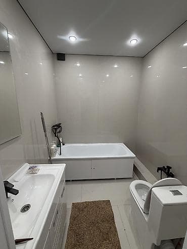 жк немецкий квартал: 2 комнаты, 78 м², Асанбай мкр Элитка, 10 этаж, Дизайнерский ремонт — 4