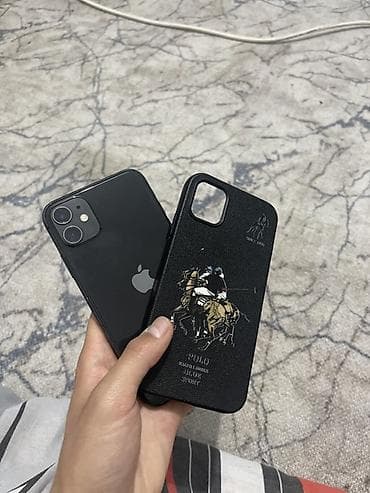 IPhone 11, 64 ГБ, Черный, Чехол