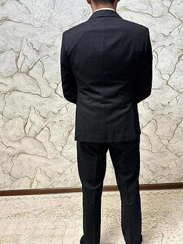 классический костюм мужской: Мужской классический костюм-тройка, черный. надевал только один раз — 5