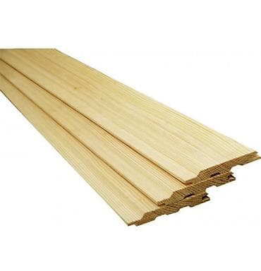 Вагонка: Вагонка, Сосна, Для стены, Евровагонка — 1