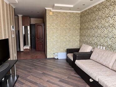 Линолеум: 2 комнаты, 48 м², Элитка, 6 этаж, Дизайнерский ремонт — 4