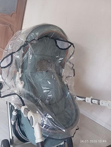 teknum коляска цена: Коляска, Другой бренд, цвет - Голубой, Новый — 3