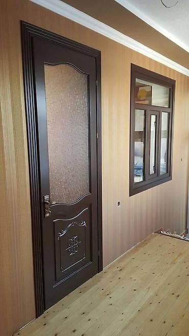 Окна на заказ: Межкомнатные и входные конструкции под дерево (тёмный орех): - Двери — 4