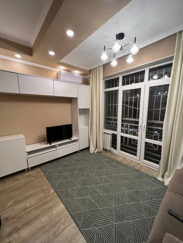 купить квартиру в бишкеке 1 комнатную: 1 комната, Душевая кабина, Постельное белье, Кондиционер — 2