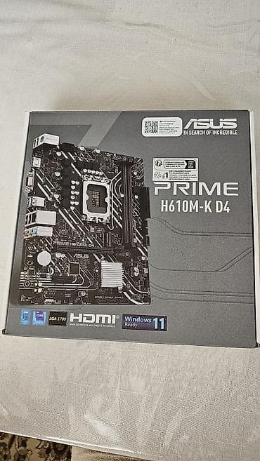 i5 2310: Материнская плата, Asus, LGA1700, Micro-ATX, Для ПК — 1