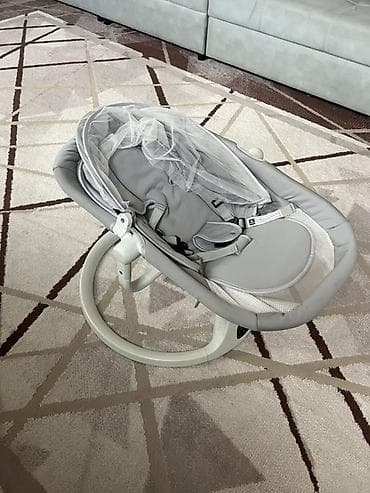 Балдар эмереги: Электронный шезлонг-качалка для новорождённых - Тип: автоматическая — 3