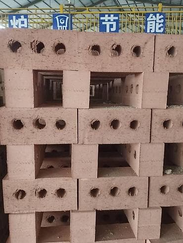 Пескоблок: Полнотелый, таблетка, Жженый кирпич, Полублок, 250×120×90 — 1