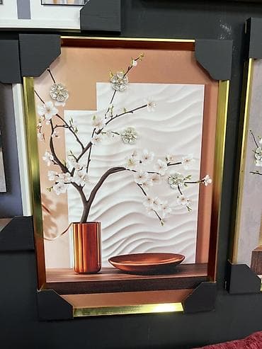 настенные рисунки: Настенные декоративные панно и картины в рамах - Ассортимент — 8