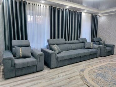 Прямой диван, Новый, Трехместный