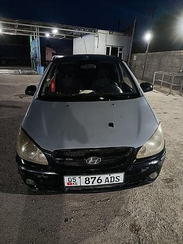 Hyundai Getz: 2005 г., 1.4 л, Механика, Бензин, Хэтчбэк at lalafo.kg Hyundai Getz: 2005 г., 1.4 л, Механика, Бензин, Хэтчбэк