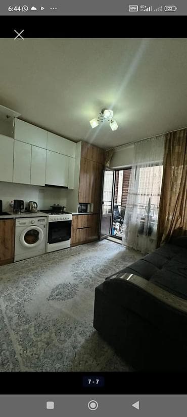 бах: 1 комната, 48 м², Элитка, 1 этаж, Евроремонт — 2
