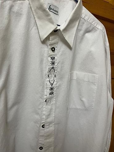 Рубашки: Мужская рубашка H&M Slim Fit - Модель: Slim Fit - Серия: Easy — 9