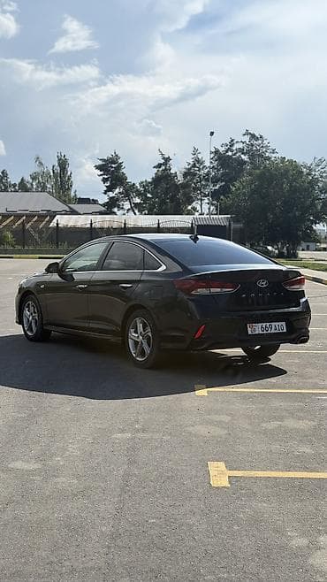 Транспорт: Hyundai Sonata: 2018 г., 2 л, Автомат, Газ, Седан — 5